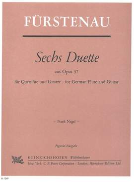 Furstenau: 6 Duets for flute & guitar from Op.37