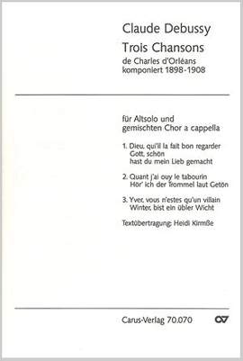 Debussy: Trois Chansons