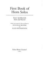 Richardson, A: First Book of Horn Solos Product Image