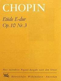 Chopin: Etude in E major Op.10 No.3