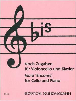 Zugaben für Violoncello und Klavier