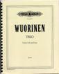 Wuorinen, C: Piano Trio