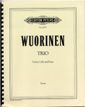 Wuorinen, C: Piano Trio