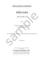 Chopin: Preludes Opp.28 & 45 [The Complete Chopin: A New Critical Edition] Product Image