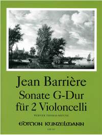 Barrière, Jean: Sonate für 2 Violoncelli G-Dur
