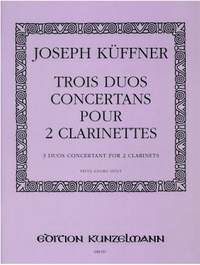 Küffner, Joseph: 3 Duos concertante