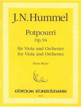 Hummel, Johann Nepomuk: Potpourri op. 94 Fantasie