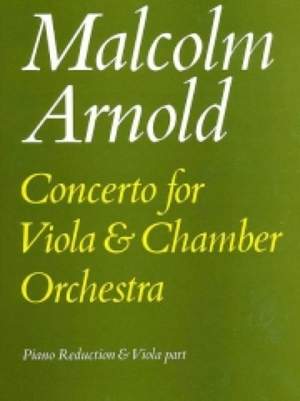 Malcolm Arnold: Concerto for Viola