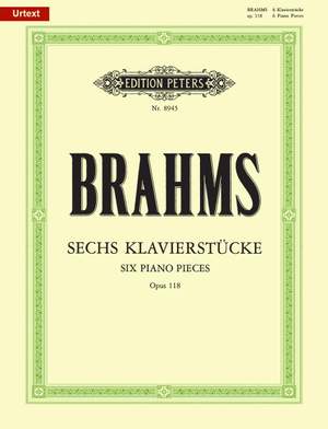 Brahms: 6 Pieces Op.118