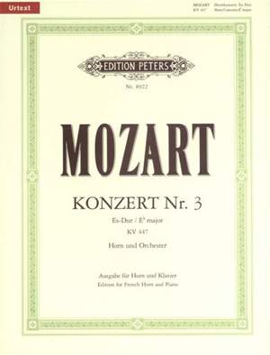 Mozart: Horn Concerto No.3 in E flat K.447