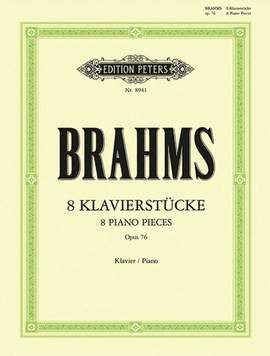Brahms: Klavierstücke (8), op. 76