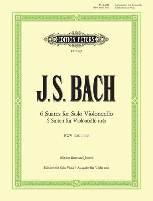 Bach, J.S: 6 Cello Suites BWV 1007-1012