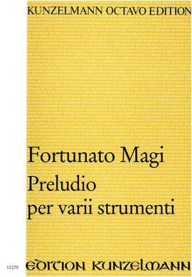 Magi, Fortunato: Preludio varii strumenti