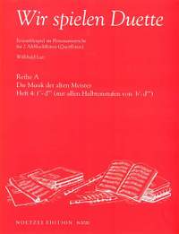 Miscellaneous: Wir spielen Duette vol.4 for treble Recs