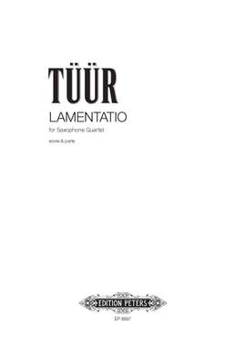 Tüür, E: Lamentatio