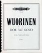 Wuorinen, C: Double Solo for Horn Trio