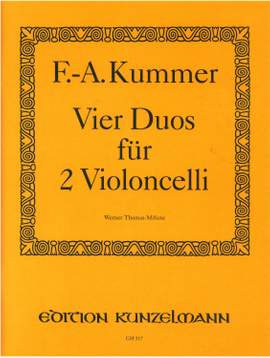 Kummer, Friedrich August: 4 Duos für 2 Violoncello