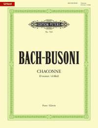 Bach, J.S: Chaconne in D minor from Bach's Partita No.2 for Solo Violin