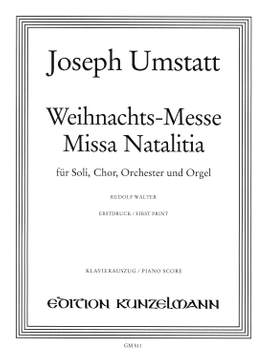 Umstatt, Joseph: Weihnachts-Messe