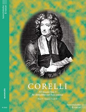 Corelli, A: 12 Sonatas in 6 volumes, Vol.5