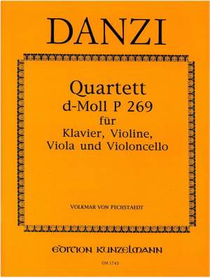 Danzi, Franz: Quartett d-Moll P 269