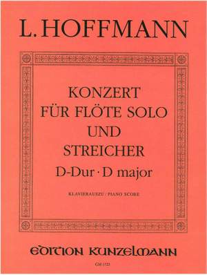 Hoffmann, Leopold: Konzert für Flöte D-Dur