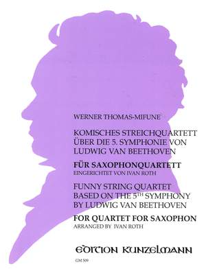Beethoven, Ludwig van: Komisches Streichquartett über die 5. Sinfonie