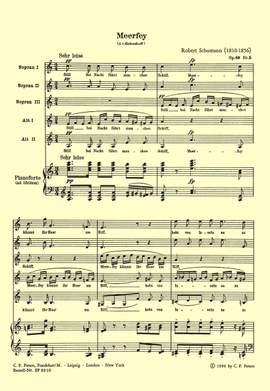 Schumann, R: Meerfey Op.6 No.5