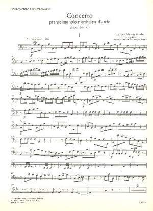 Haydn, Michael: Konzert für Violine B-Dur PV 53