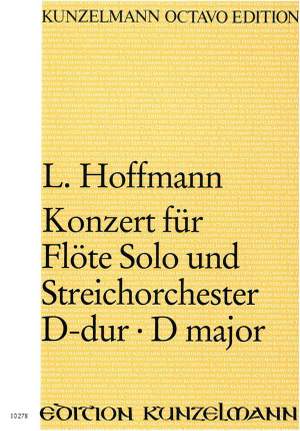 Hoffmann, Leopold: Konzert für Flöte D-Dur