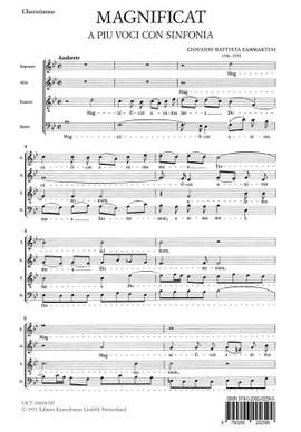 Sammartini, Giovanni Battista: Magnificat