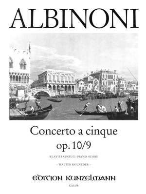 Albinoni, Tommaso: Concerto a cinque op. 10/9 F-Dur