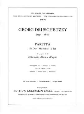 Druschetzky, Georg: Partita Es-Dur