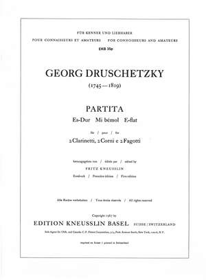 Druschetzky, Georg: Partita Es-Dur