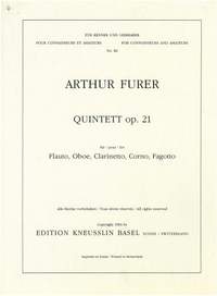 Furer, Arthur: Quintett für Bläser  op. 21