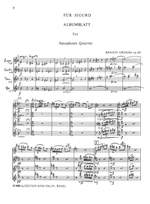Grisoni, Renato: Für Sigurd - Albumblatt für Saxophon-Quartett  op. 60 Product Image