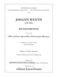 Wenth, Johann: Divertimento B-Dur