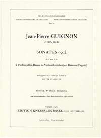 Guignon, Jean-Pierre: Sonaten  op. 2/1