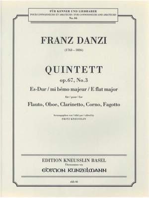 Danzi, Franz: Quintett Es-Dur op. 67/3