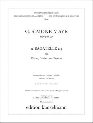 Mayr, Giovanni Simone: 12 Bagatellen