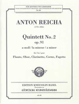 Reicha, Anton: Quintettop. 91/2 a-Moll