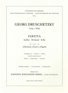 Druschetzky, Georg: Partita Es-Dur
