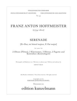 Hoffmeister, Franz Anton: Serenade Es-Dur