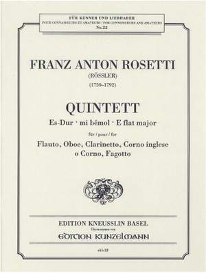 Rosetti, Antonio: Quintett Es-Dur Murray B6