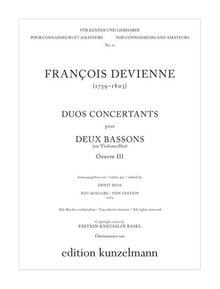 Devienne, François: Duos