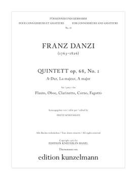 Danzi, Franz: Quintett A-Dur op. 68/1