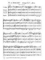 Mozart, Wolfgang Amadeus: Adagio  KV 580a Product Image