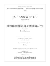 Wenth, Johann: Petite Serenade concertante