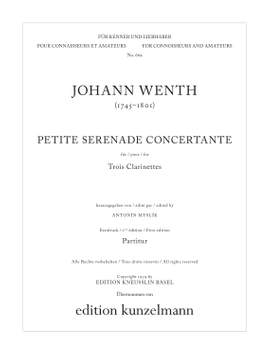 Wenth, Johann: Petite Serenade concertante