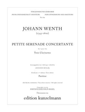 Wenth, Johann: Petite Serenade concertante